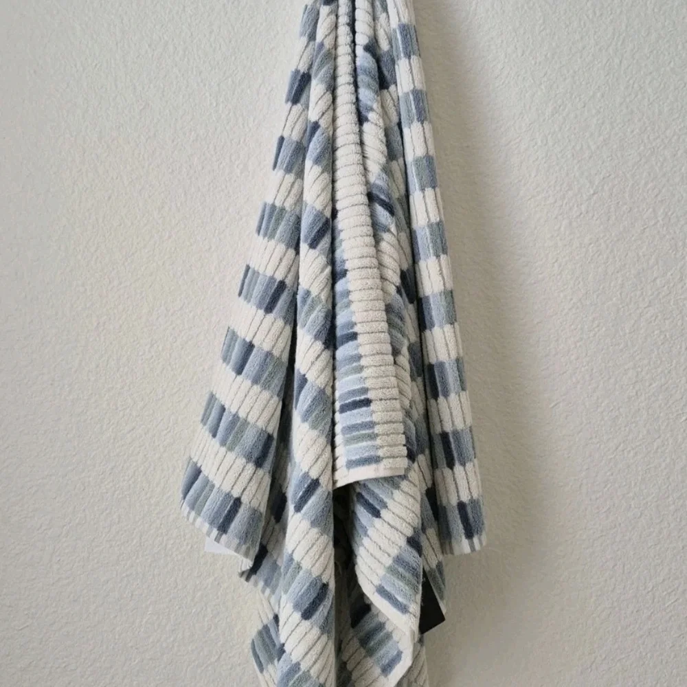2pc NEW premium Colorful multi-colored striped Turkish Bath Towel 100% Cotton